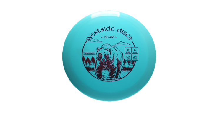 Westside Discs Tournament Bear Fairway Driver Front View