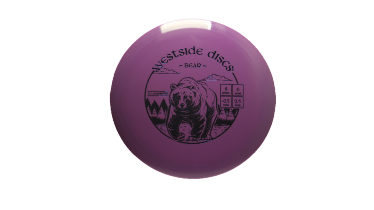 Westside Discs Tournament Bear Fairway Driver Front View