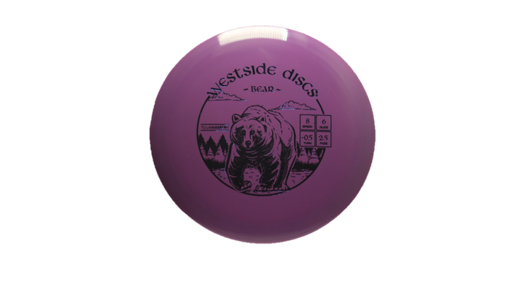 Westside Discs Tournament Bear Fairway Driver Front View