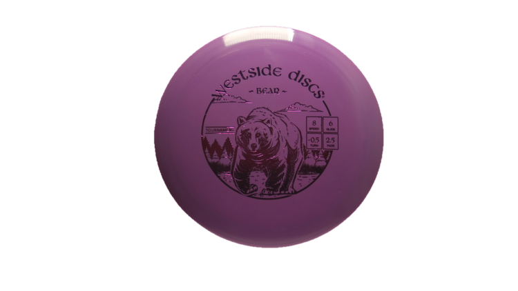 Westside Discs Tournament Bear Fairway Driver Front View