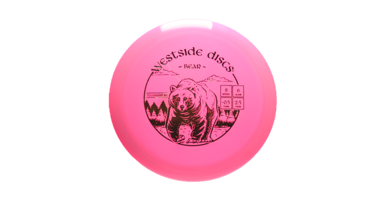 Westside Discs Tournament Bear Fairway Driver Front View