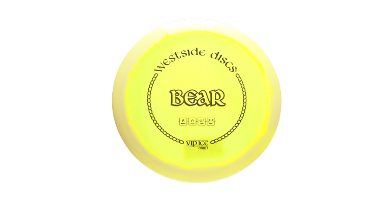 Westside Discs Vip-Ice Orbit Bear Fairway Driver Front View