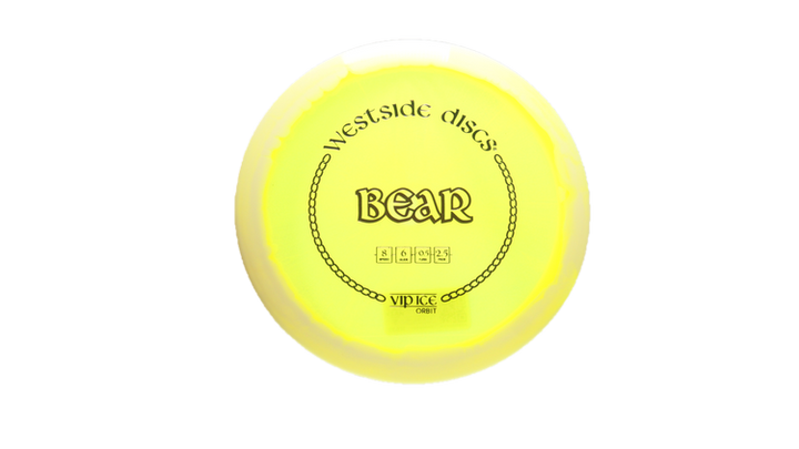 Westside Discs Vip-Ice Orbit Bear Fairway Driver Front View