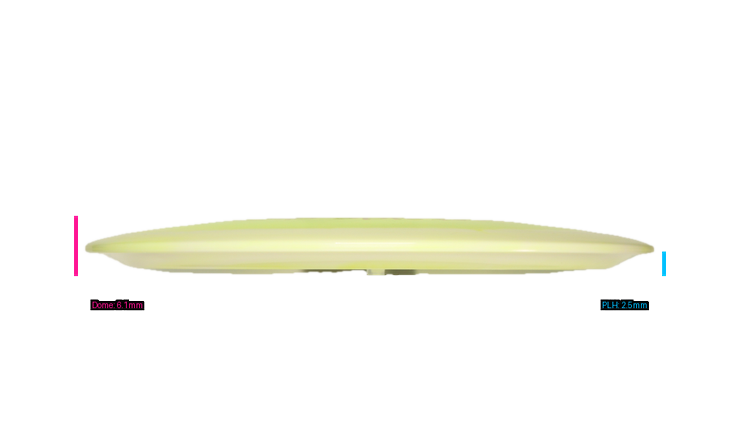 Westside Discs Vip-Ice Orbit Bear Fairway Driver Profile View