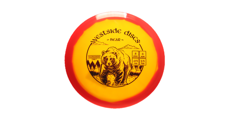 Westside Discs Tournament Orbit Bear Fairway Driver Front View