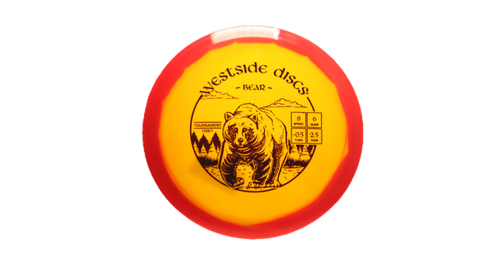 Westside Discs Tournament Orbit Bear Fairway Driver Front View