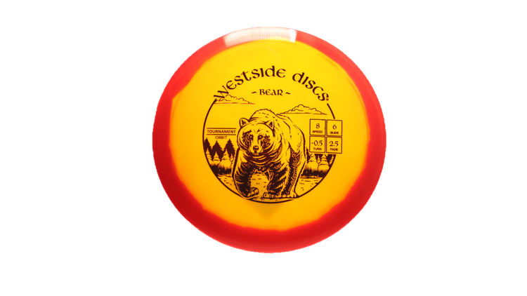 Westside Discs Tournament Orbit Bear Fairway Driver Front View