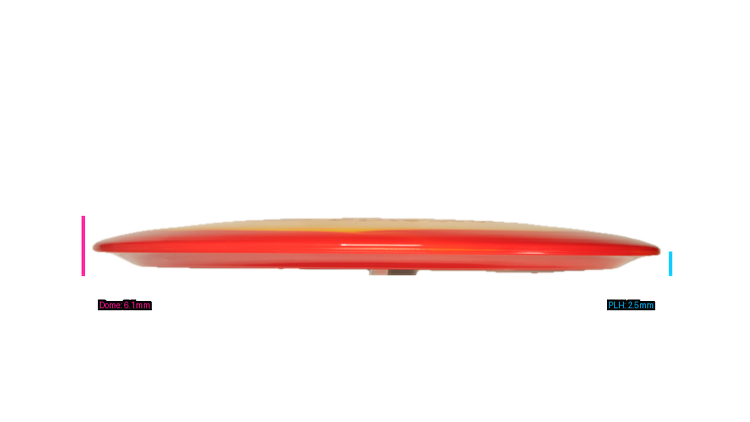 Westside Discs Tournament Orbit Bear Fairway Driver Profile View