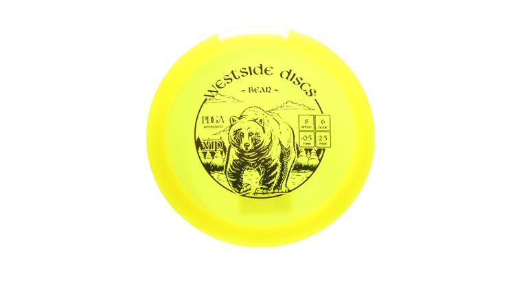 Westside Discs VIP Bear Fairway Driver Front View