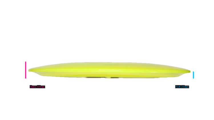 Westside Discs VIP Bear Fairway Driver Profile View