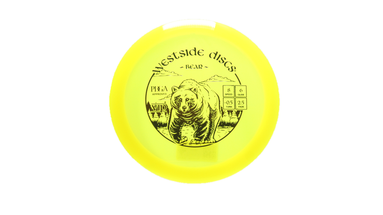 Westside Discs VIP Bear Fairway Driver Front View