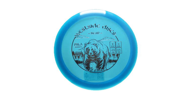 Westside Discs VIP Bear Fairway Driver Front View