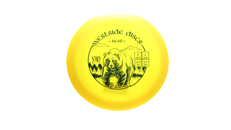 Westside Discs VIP Air Bear Fairway Driver Front View