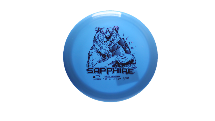 Latitude 64 Gold Sapphire Distance Driver Front View