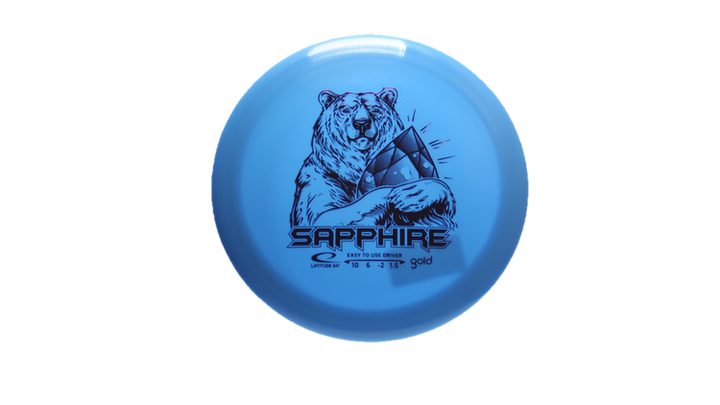 Latitude 64 Gold Sapphire Distance Driver Front View
