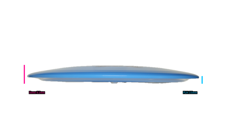 Latitude 64 Gold Sapphire Distance Driver Profile View