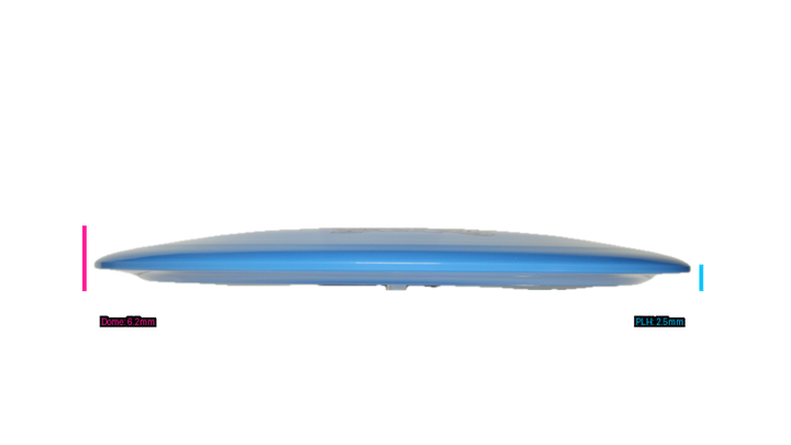 Latitude 64 Gold Sapphire Distance Driver Profile View