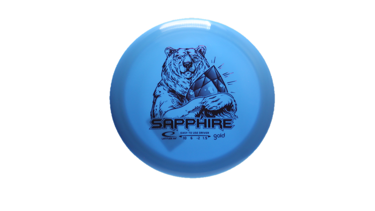 Latitude 64 Gold Sapphire Distance Driver Front View