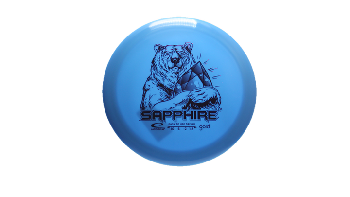 Latitude 64 Gold Sapphire Distance Driver Front View