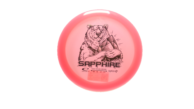 Latitude 64 Opto Air Sapphire Distance Driver Front View