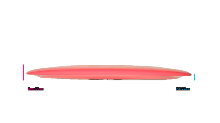 Latitude 64 Opto Air Sapphire Distance Driver Profile View