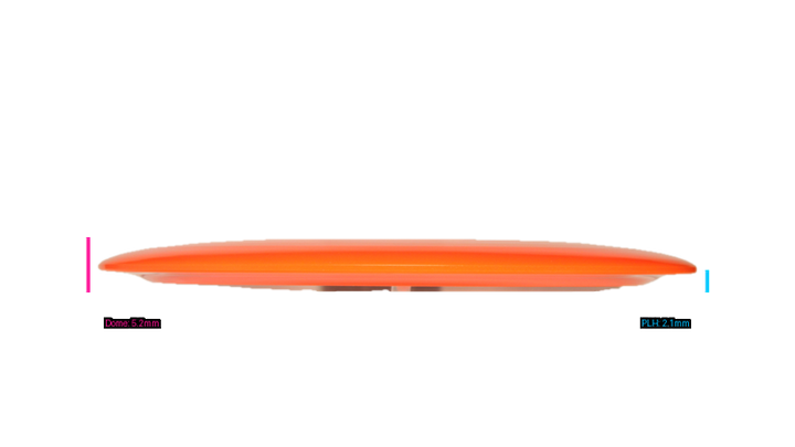 Latitude 64 Opto Air Sapphire Distance Driver Profile View