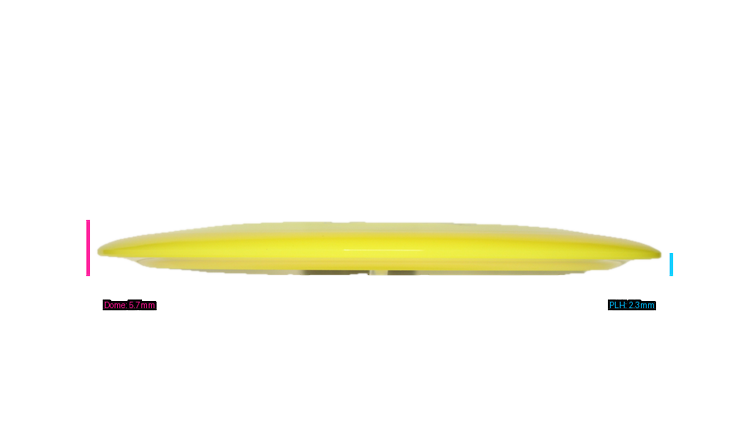 Latitude 64 Opto Air Sapphire Distance Driver Profile View