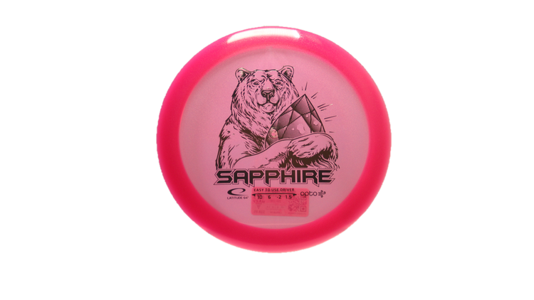 Latitude 64 Opto Air Sapphire Distance Driver Front View