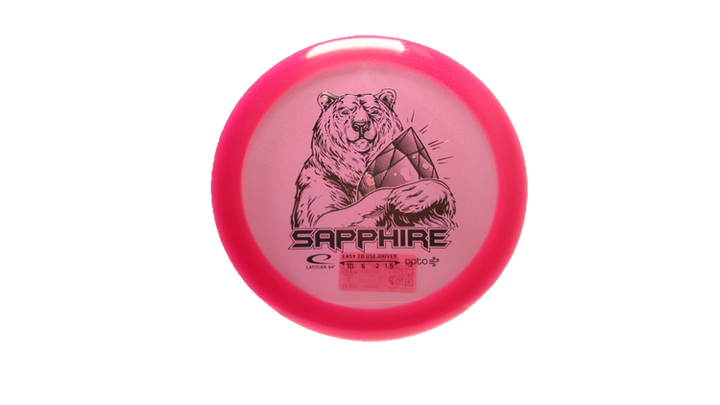 Latitude 64 Opto Air Sapphire Distance Driver Front View