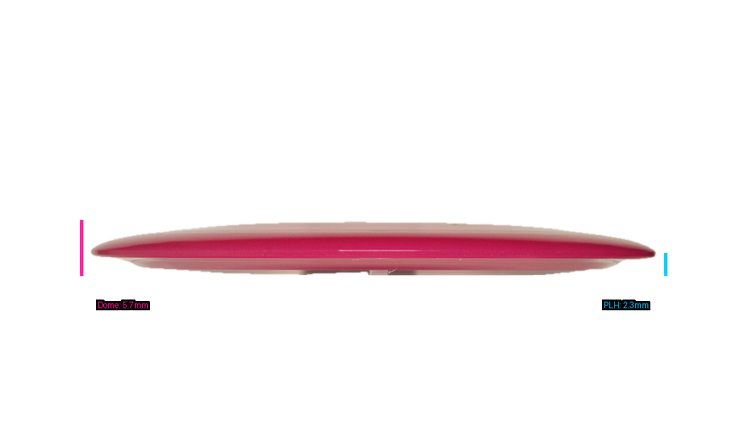 Latitude 64 Opto Air Sapphire Distance Driver Profile View