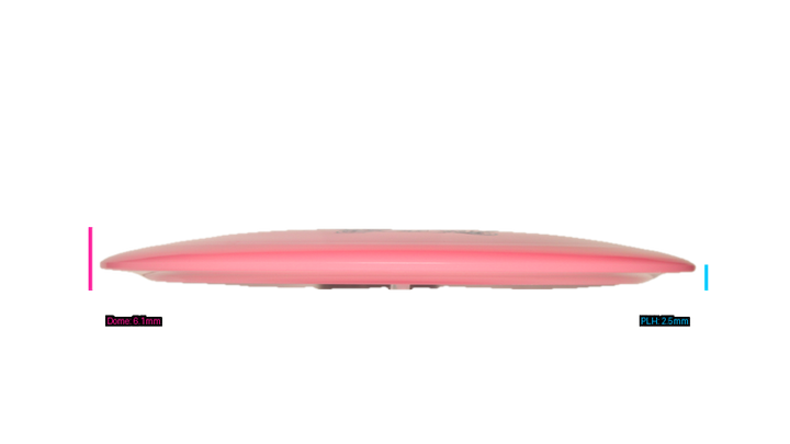 Latitude 64 Opto Moonshine Sapphire Distance Driver Profile View