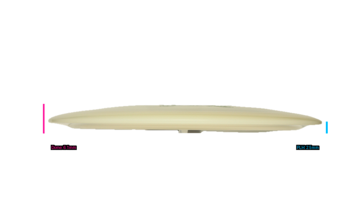 Latitude 64 Opto Moonshine Sapphire Distance Driver Profile View