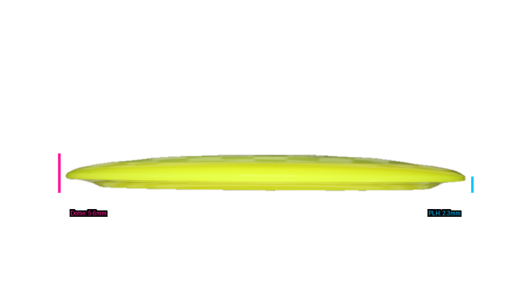 Latitude 64 Opto Sapphire Distance Driver Profile View