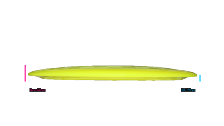 Latitude 64 Opto Sapphire Distance Driver Profile View