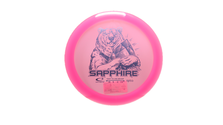 Latitude 64 Opto Sapphire Distance Driver Front View