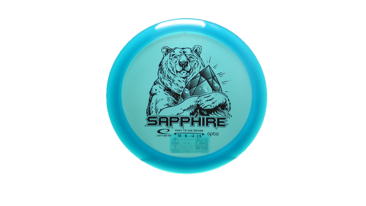 Latitude 64 Opto Sapphire Distance Driver Front View