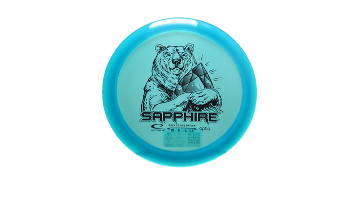 Latitude 64 Opto Sapphire Distance Driver Front View