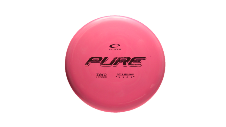 Latitude 64 Zero Hard Pure Putter Front View