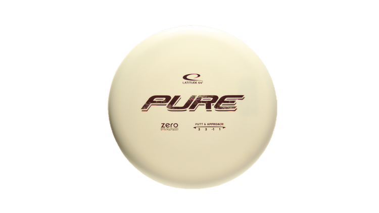 Latitude 64 Zero Hard Pure Putter Front View
