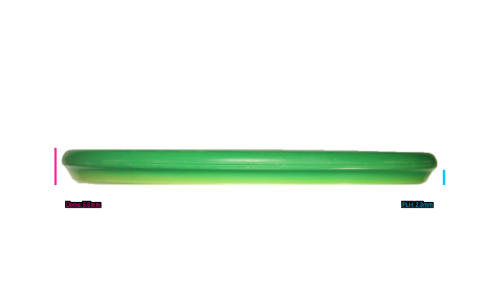 Dynamic Discs Ignite Stamp V3 Classic Supreme Orbit Sockibomb Slammer Putter Profile View