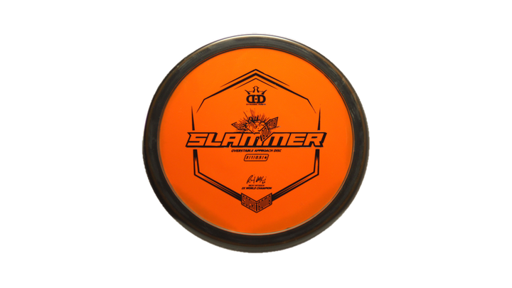 Dynamic Discs Ignite Stamp V3 Classic Supreme Orbit Sockibomb Slammer Putter Front View