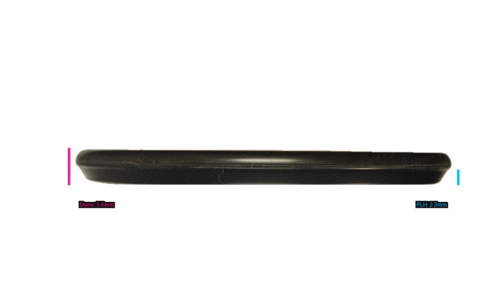 Dynamic Discs Ignite Stamp V3 Classic Supreme Orbit Sockibomb Slammer Putter Profile View