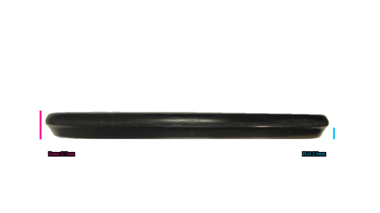 Dynamic Discs Ignite Stamp V3 Classic Supreme Orbit Sockibomb Slammer Putter Profile View