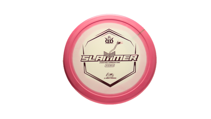 Dynamic Discs Ignite Stamp V3 Classic Supreme Orbit Sockibomb Slammer Putter Front View