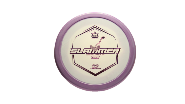 Dynamic Discs Ignite Stamp V3 Classic Supreme Orbit Sockibomb Slammer Putter Front View