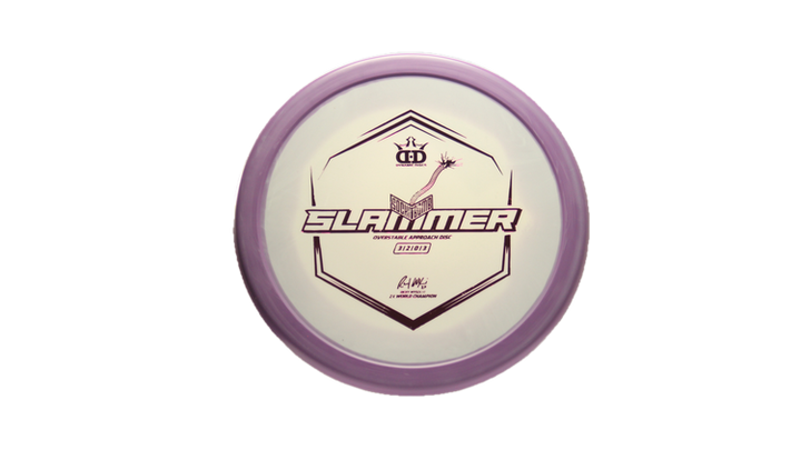 Dynamic Discs Ignite Stamp V3 Classic Supreme Orbit Sockibomb Slammer Putter Front View