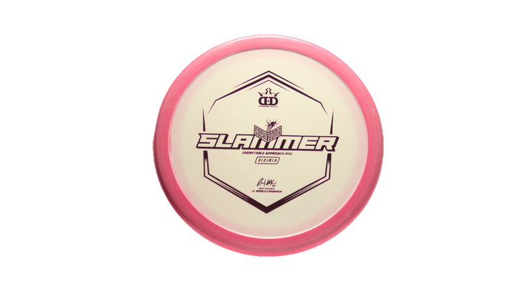 Dynamic Discs Ignite Stamp V3 Classic Supreme Orbit Sockibomb Slammer Putter Front View