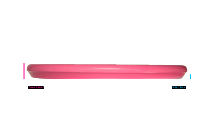 Dynamic Discs Ignite Stamp V3 Classic Supreme Orbit Sockibomb Slammer Putter Profile View