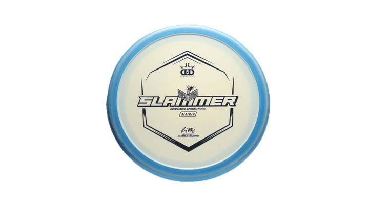 Dynamic Discs Ignite Stamp V3 Classic Supreme Orbit Sockibomb Slammer Putter Front View