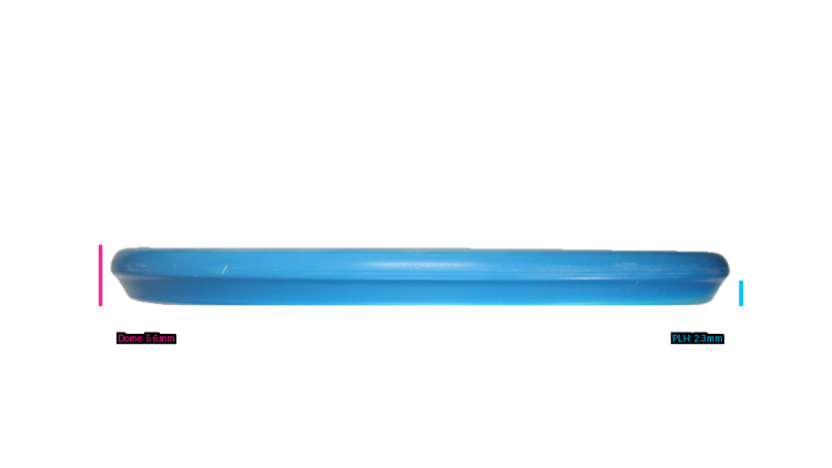 Dynamic Discs Ignite Stamp V3 Classic Supreme Orbit Sockibomb Slammer Putter Profile View